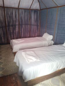Private Twin Tent